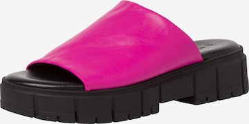 TAMARIS Mules in Pink: front