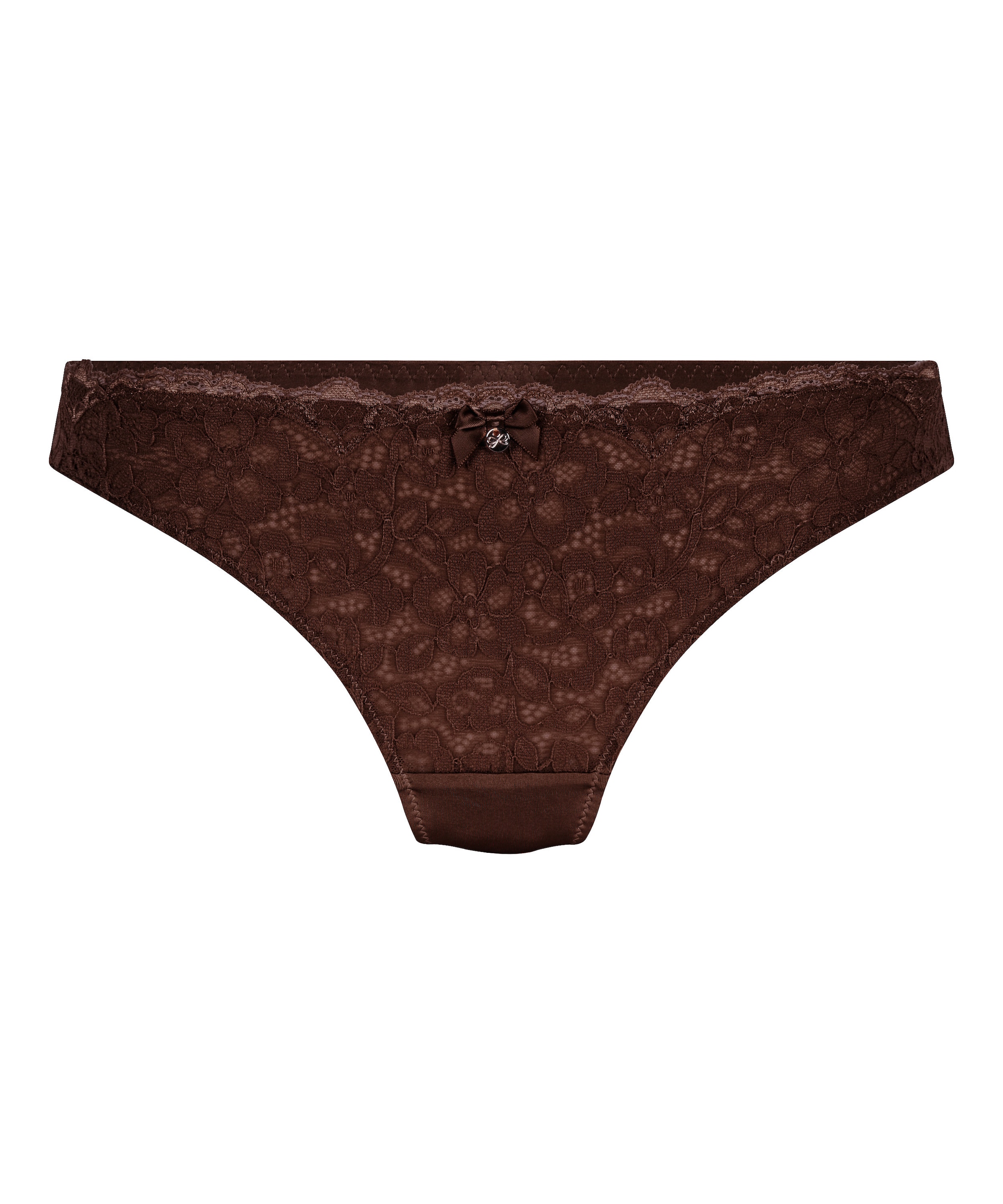 Hunkemöller String 'Marine' in Brown: front