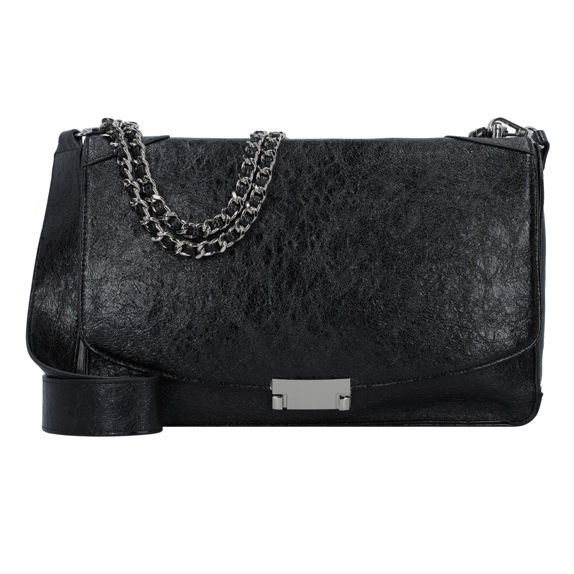 Seidenfelt Crossbody bag 'Vejen ' in Black: front