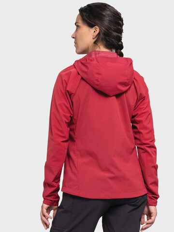 Schöffel Outdoorjas ' Bike Hybrid Jk Style Mamry WMS ' in Rood