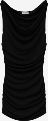 Pull&Bear Cocktail Dress in Black: front