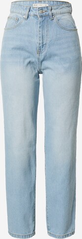 Nasty Gal Regular Jeans in Blue: front