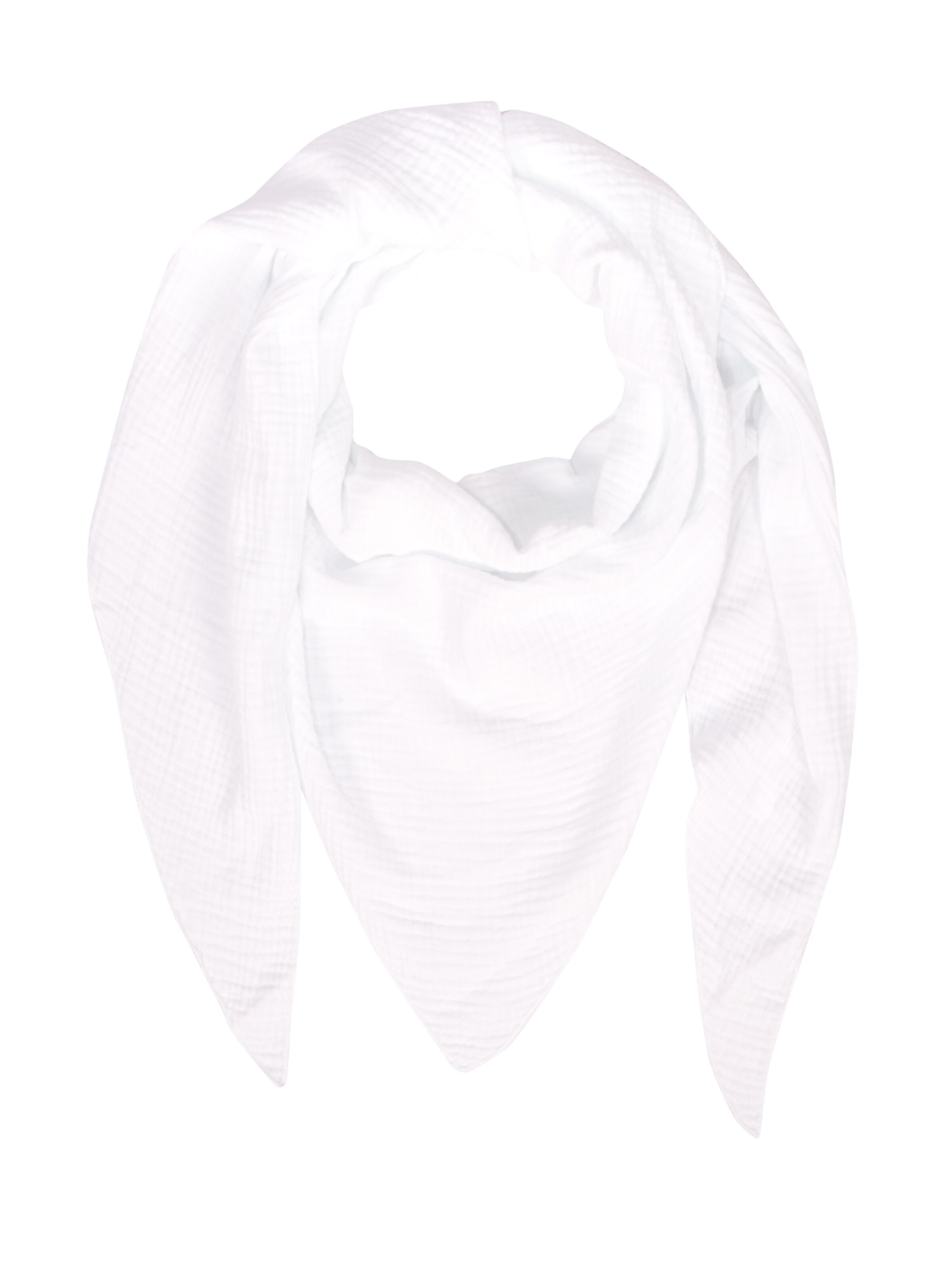 Écharpe 'Luisa' Seasons of April en blanc : devant