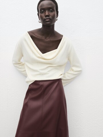 MANGO Rok 'PARIS' in Rood