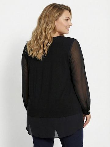 Stil Diva Blouse in Zwart