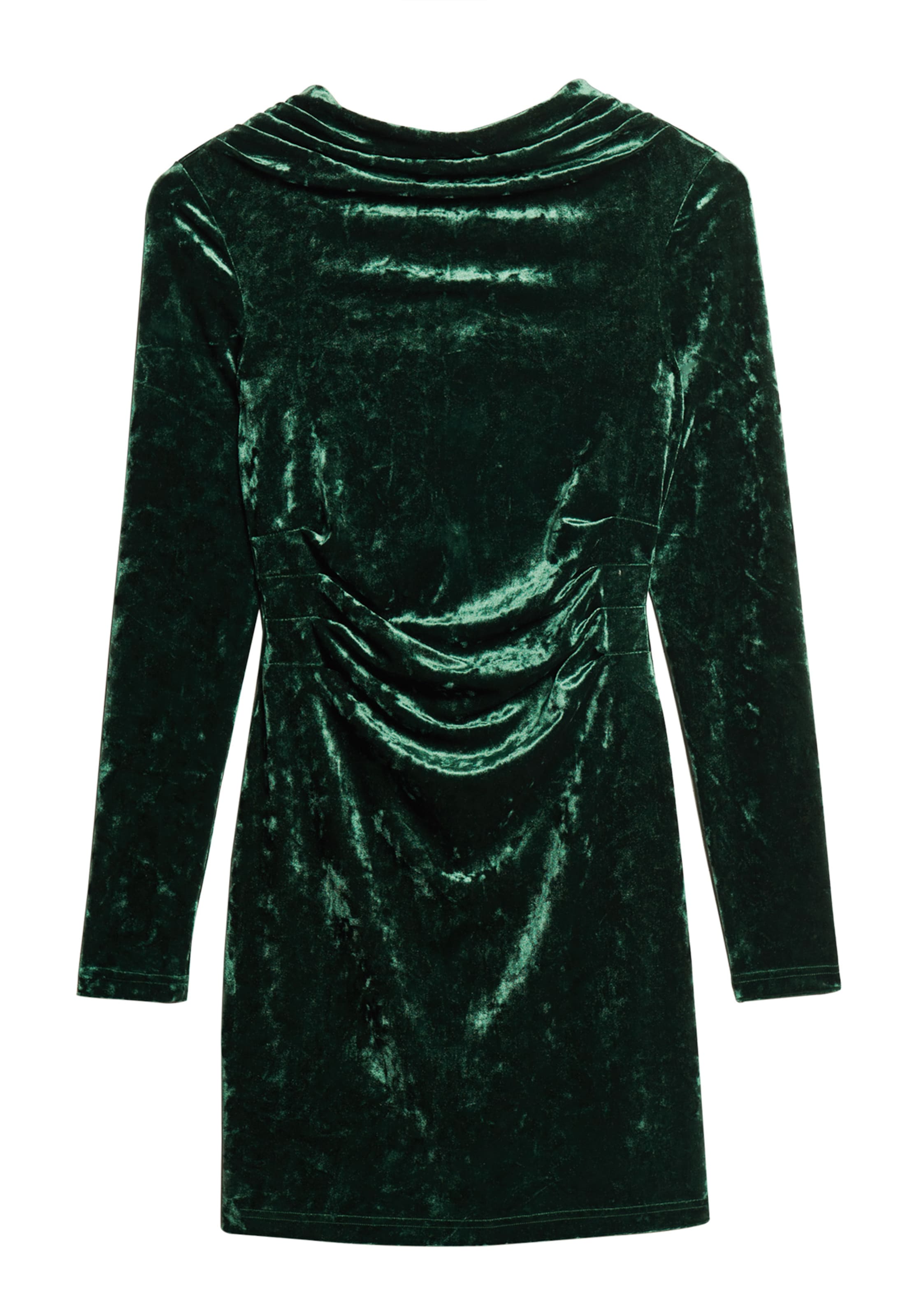 Robe de cocktail Superdry en vert : devant