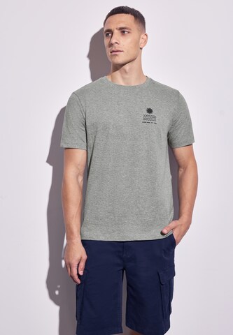Street One MEN Shirt in Grey: front