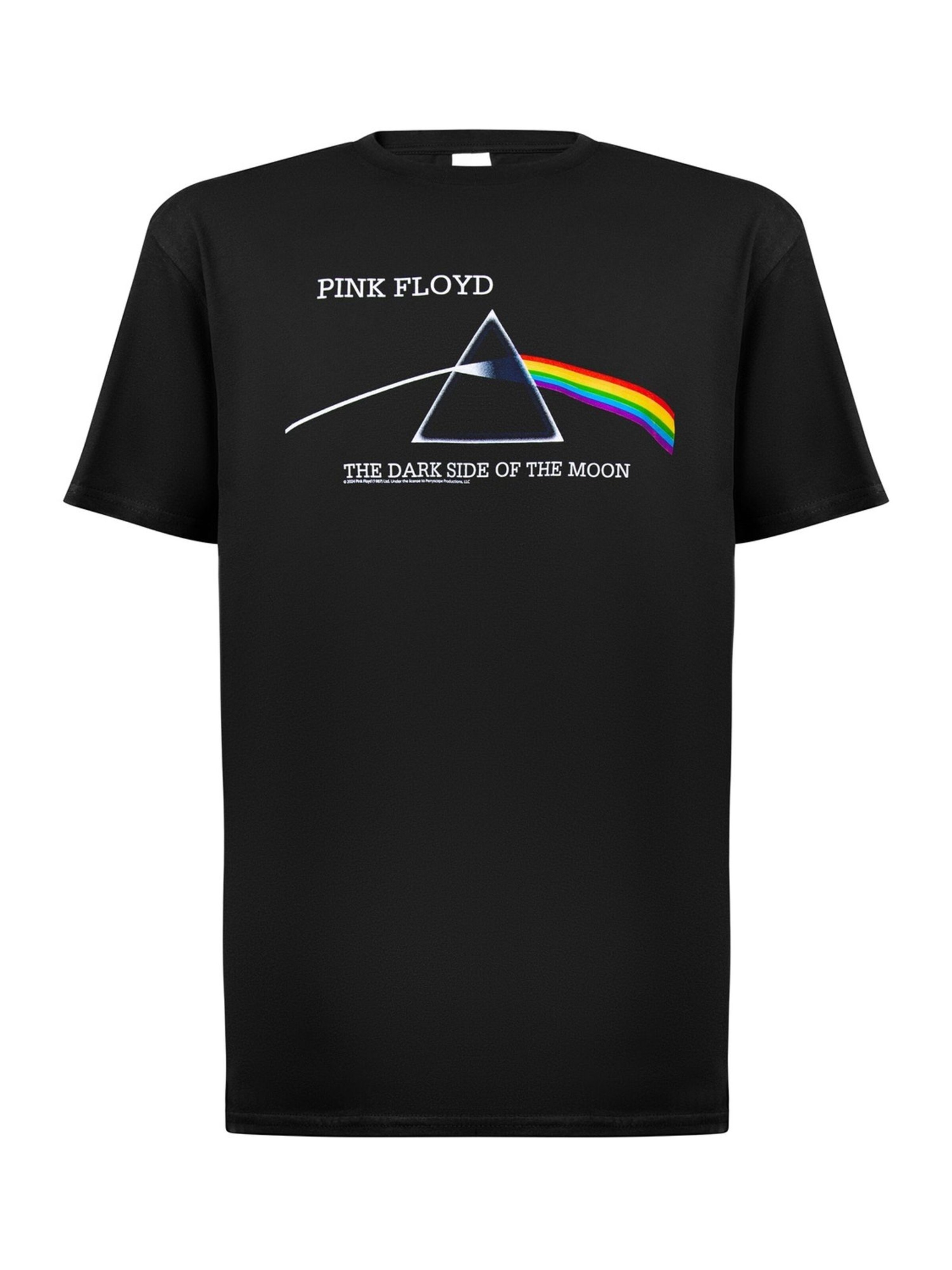 Maglietta 'Pink Floyd - Dark side of the moon Album t-shirt Extra-Large' di Pink Floyd in nero: frontale