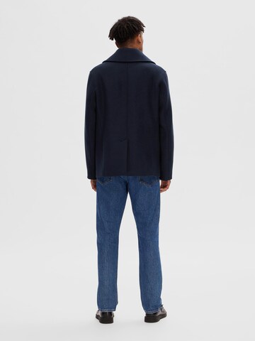 SELECTED HOMME Between-seasons coat 'ARCHIVE' in Blue