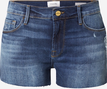 FRAME Regular Jeans in Blue: front