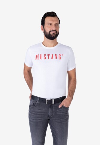 Ceinture MUSTANG en noir : devant