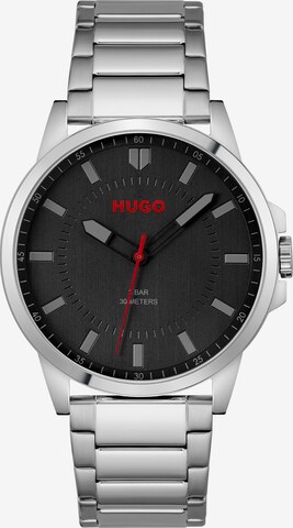 HUGO Analog Watch in Silver