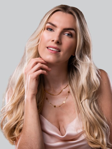 Chaîne 'Estrel' Amberz en or : devant