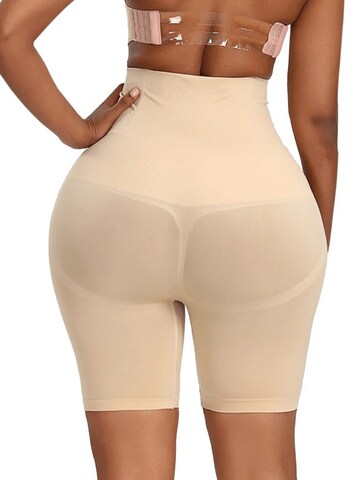 Pantalon modelant 'Corrigerende High Waist Short' Shapetape en beige