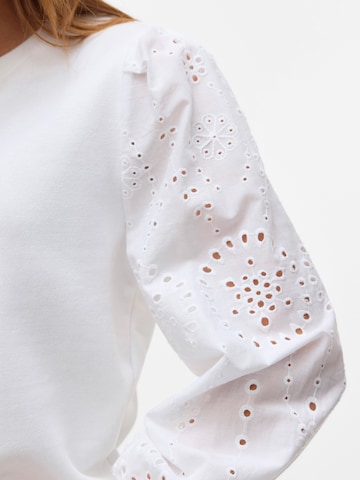 VERO MODA Sweatshirt 'VMDAMINE' in Wit