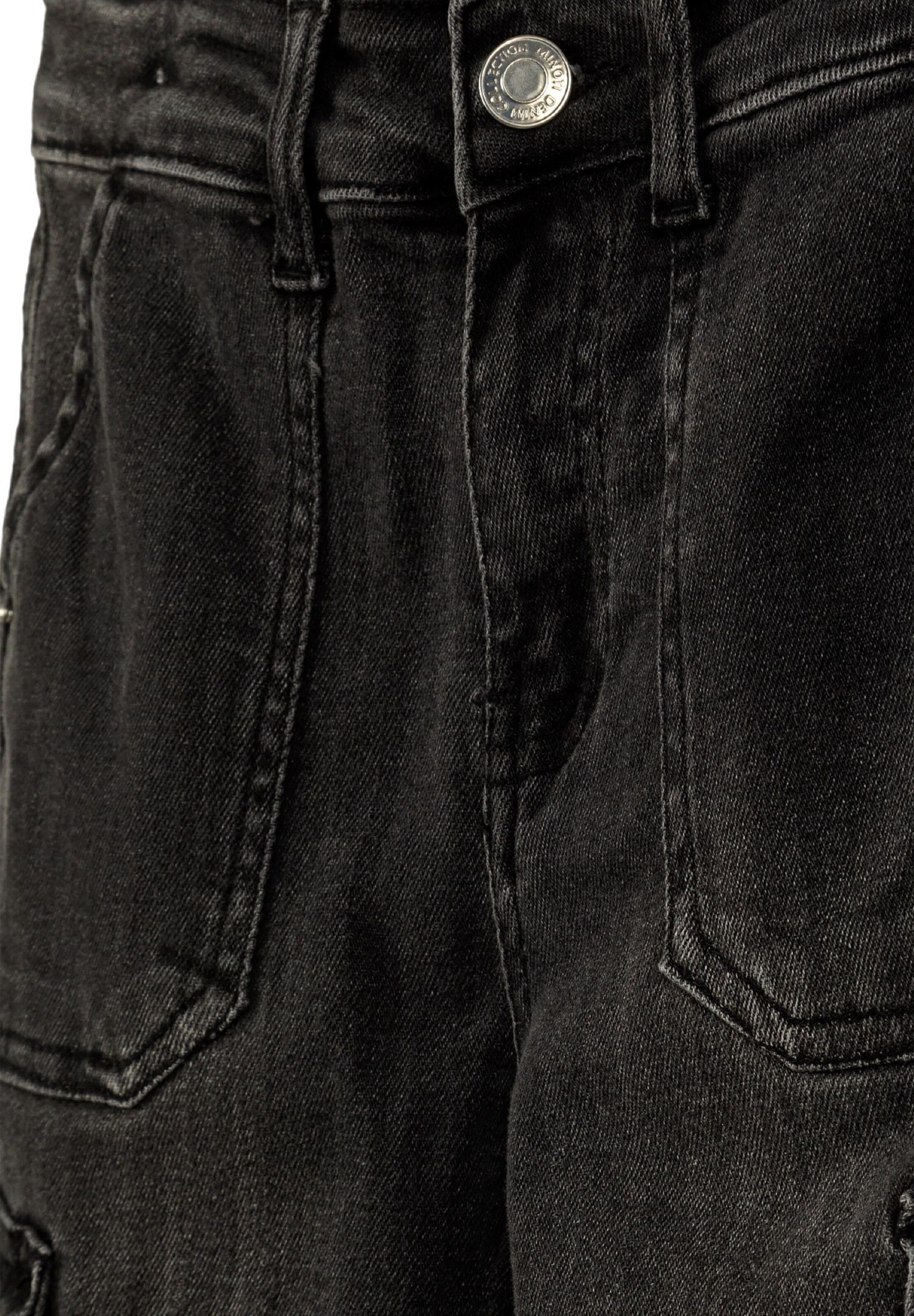 MINOTI Loosefit Jeans i sort