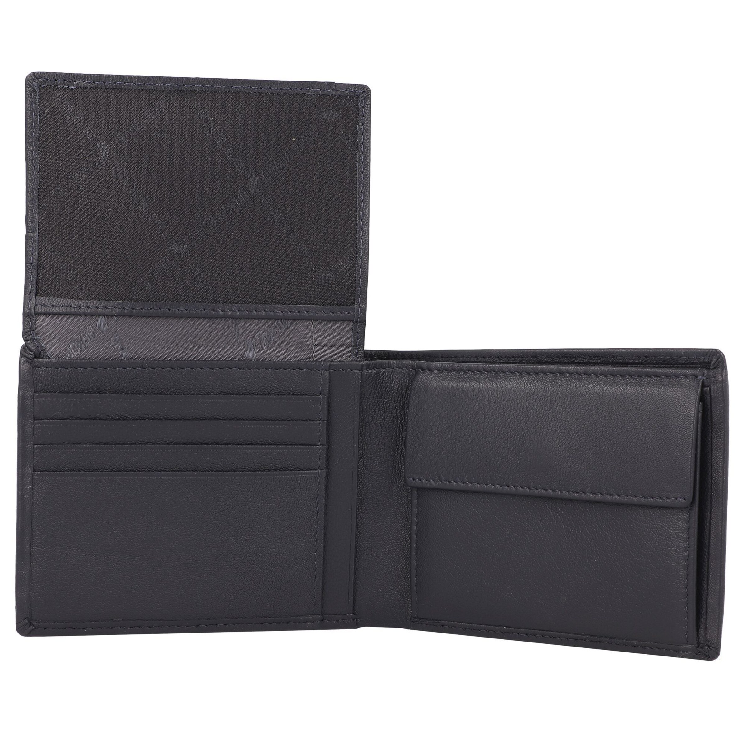 Braun Büffel Wallet 'Hannes' in Blue