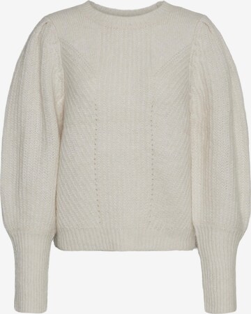 Pull-over 'Pekan' VERO MODA en beige : devant