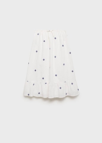 MANGO KIDS Skirt 'Mila' in White: front