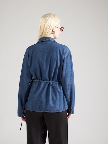 MSCH COPENHAGEN Bluse 'Aniela' i blå