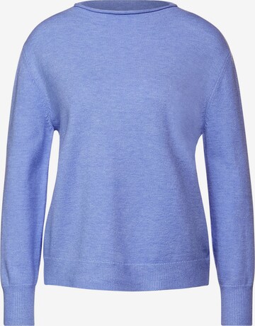 STREET ONE Sweater in Blue: front