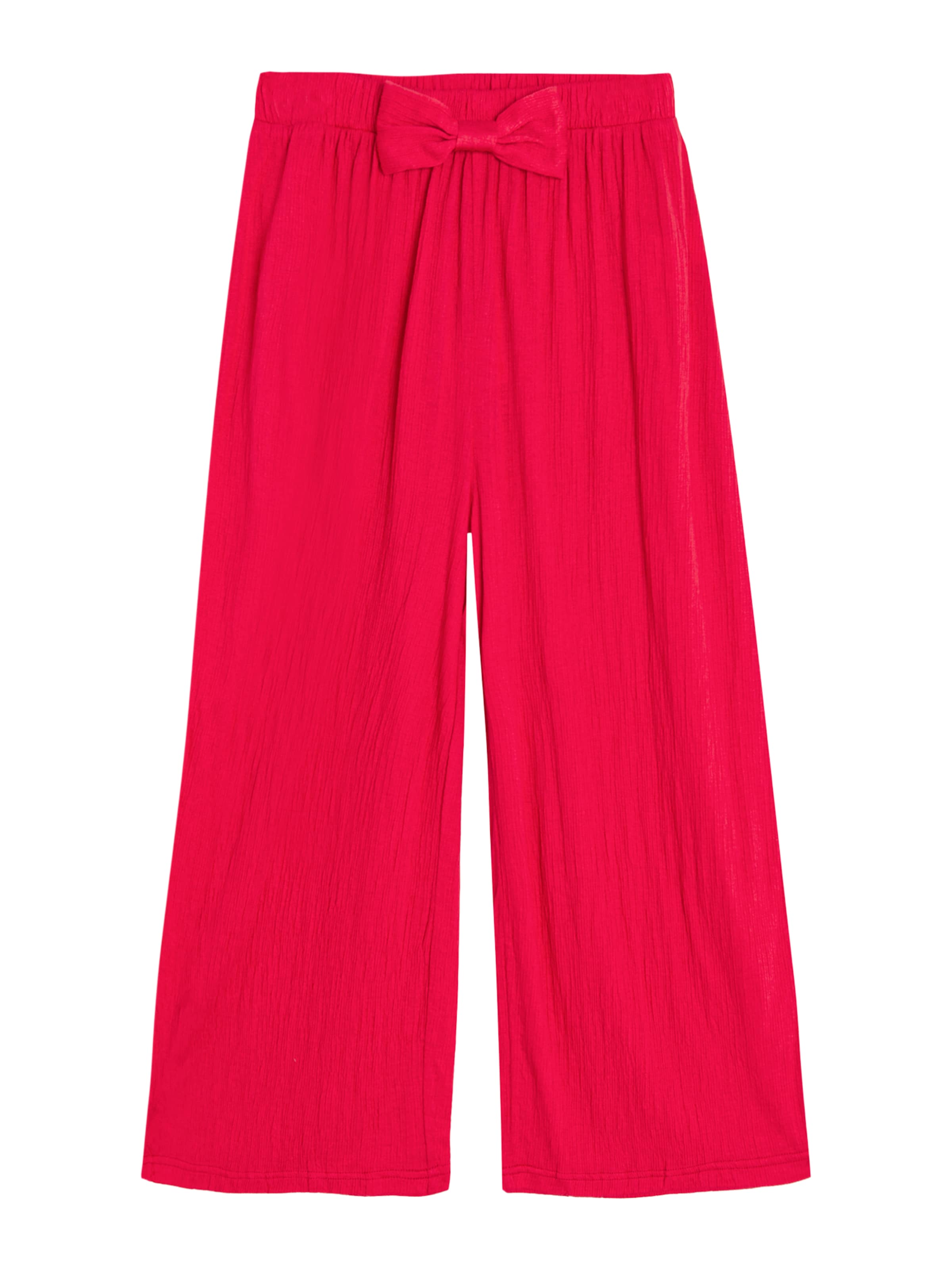Cool Club Wide leg Trousers in Red: front