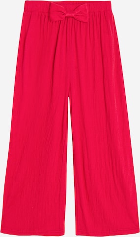 raudona Cool Club Plačios klešnės Kelnės: priekis