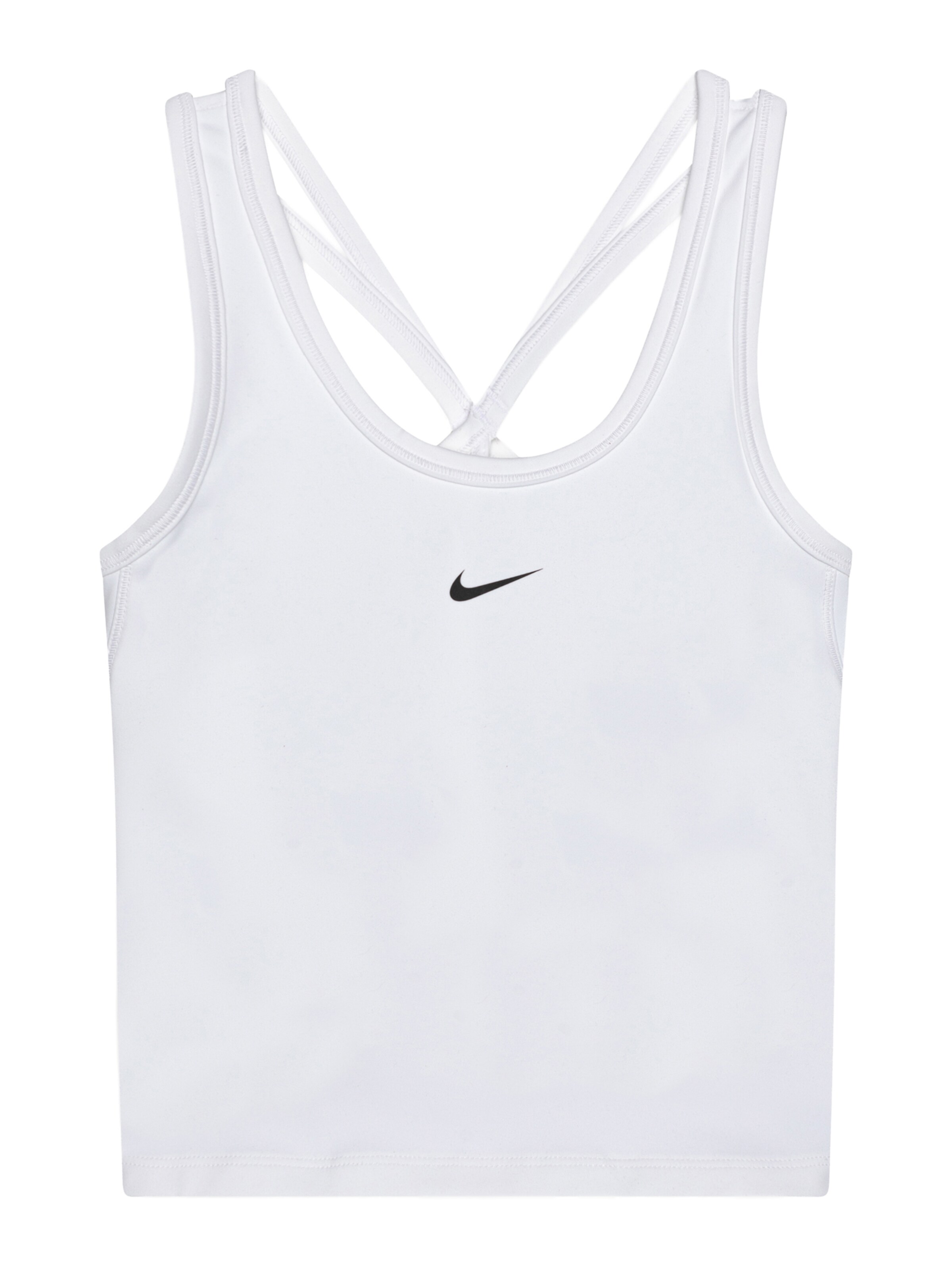 NIKE Спортивный топ 'ONE' в Белый: спереди