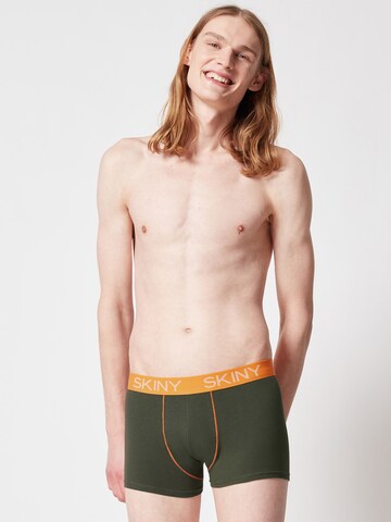 Skiny Regular Boxershorts in Groen: voorkant