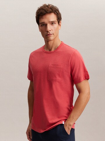 SEIDENSTICKER T-shirt 'Schwarze Rose' i rosa: framsida
