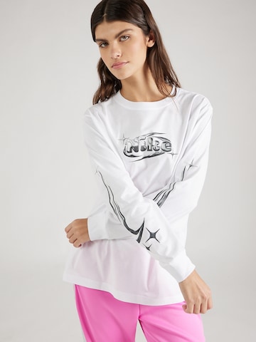 Nike Sportswear Shirt 'DANCE' in Wit: voorkant