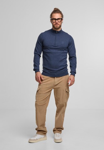 Sweat-shirt 'INLilamos' INDICODE JEANS en bleu