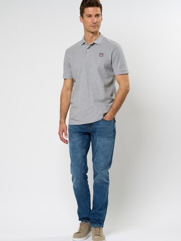 VINSON Regular Fit Polo 'Mike' in Grau