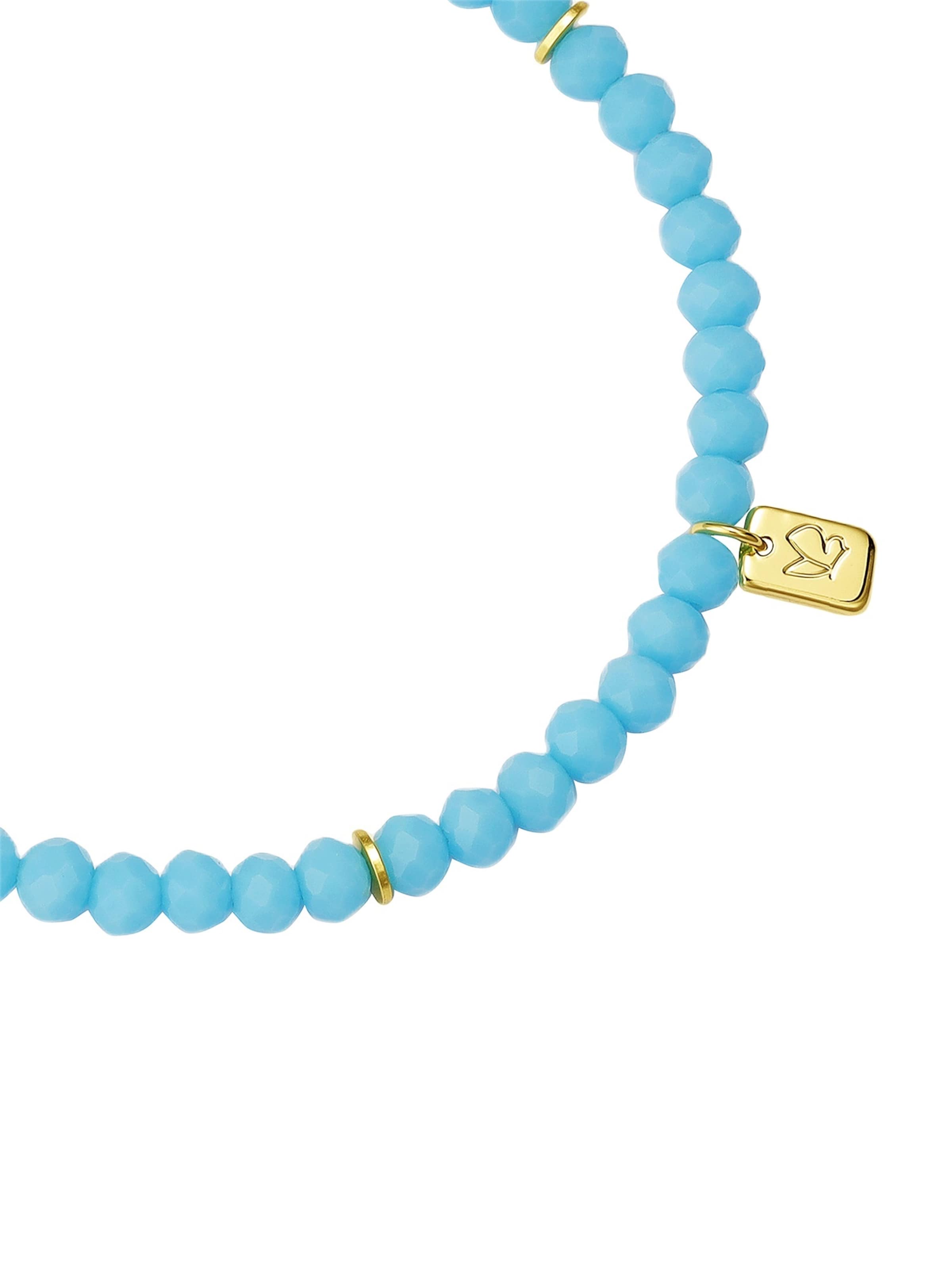 Bracelet Glanzstücke München en bleu