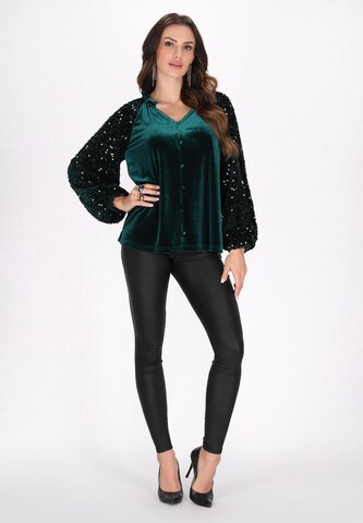 faina - Blusa en verde