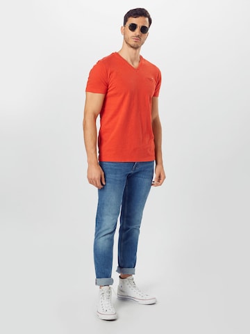 Effilé T-Shirt Superdry en orange