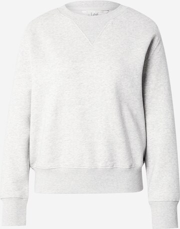Sweat-shirt Lee en gris : devant