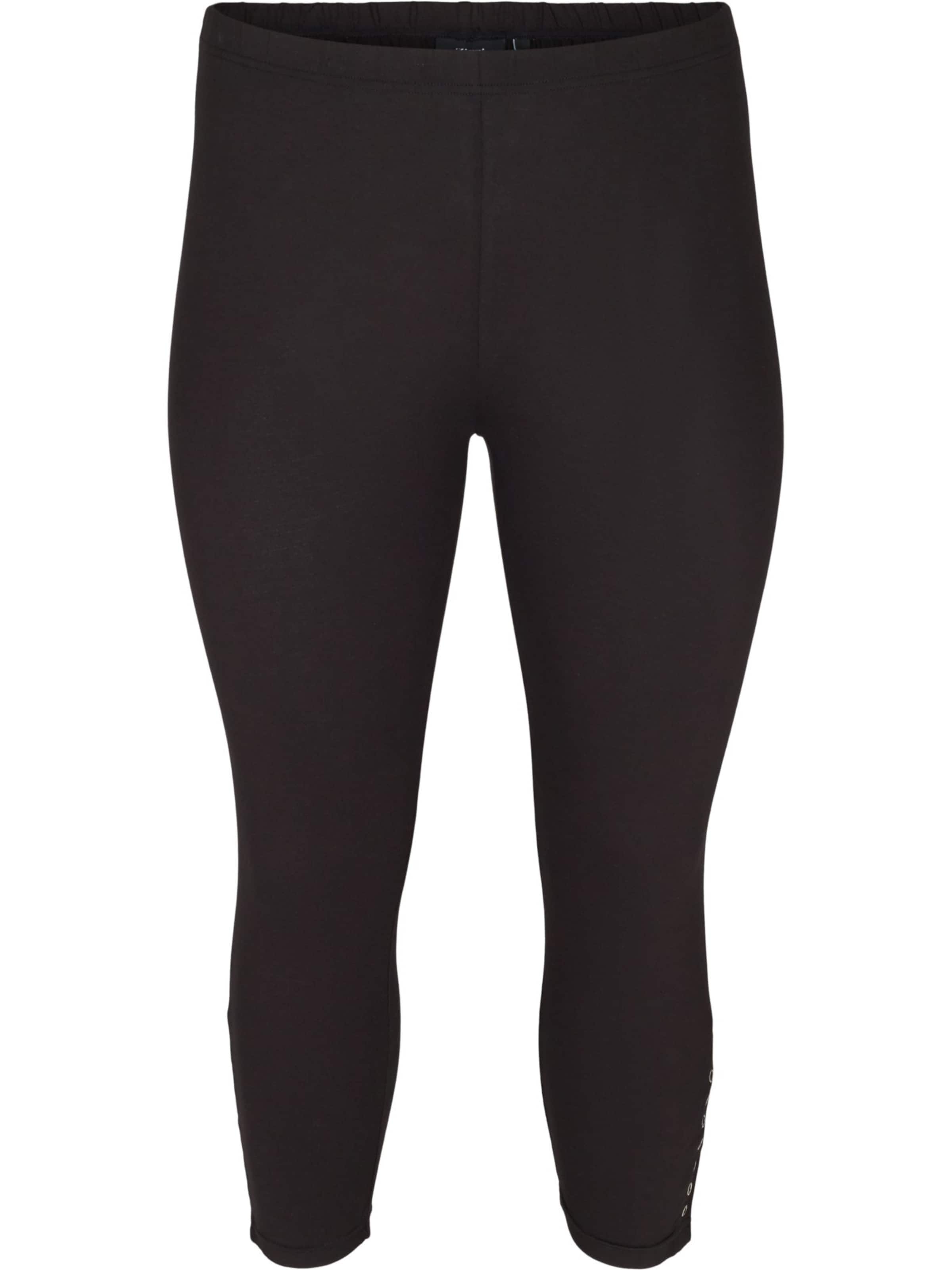 Skinny Leggings di Zizzi in nero: frontale