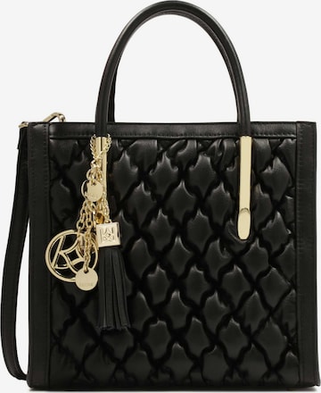 Kazar Handbag in Black: front