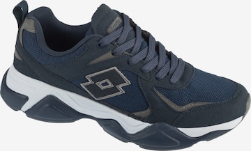 LOTTO Platform trainers 'Lotto Wany' in Blue: front
