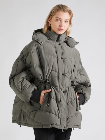 No. 1 Como Winter Jacket 'Jasmin' in Grey: front