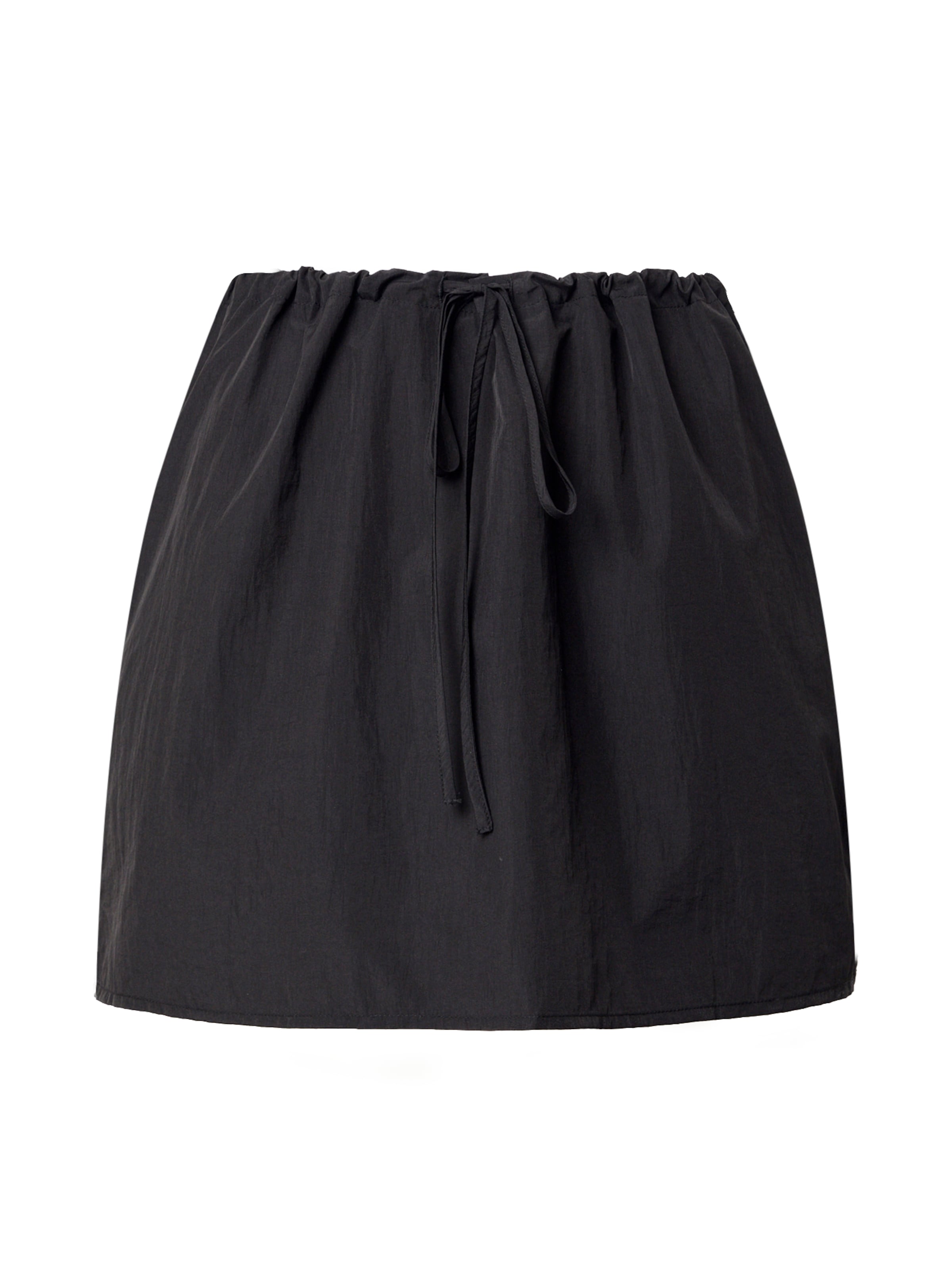 WEEKDAY Sukňa 'Dobby' - Čierna: predná strana