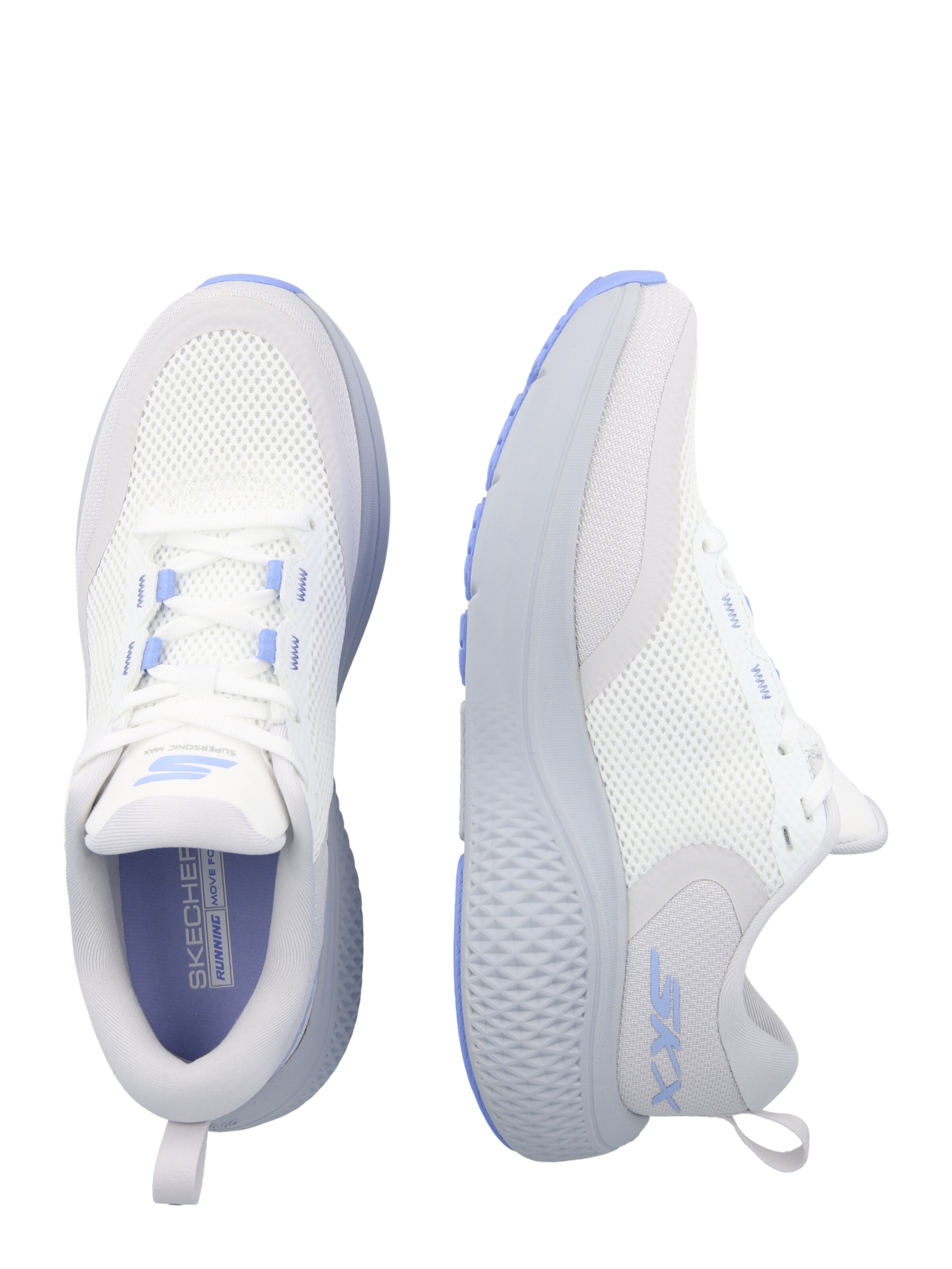 SKECHERS Běžecká obuv 'GO RUN SUPERSONIC MAX' – šedá