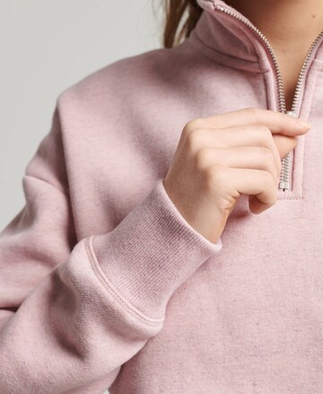 Superdry Sweatshirt in Pink