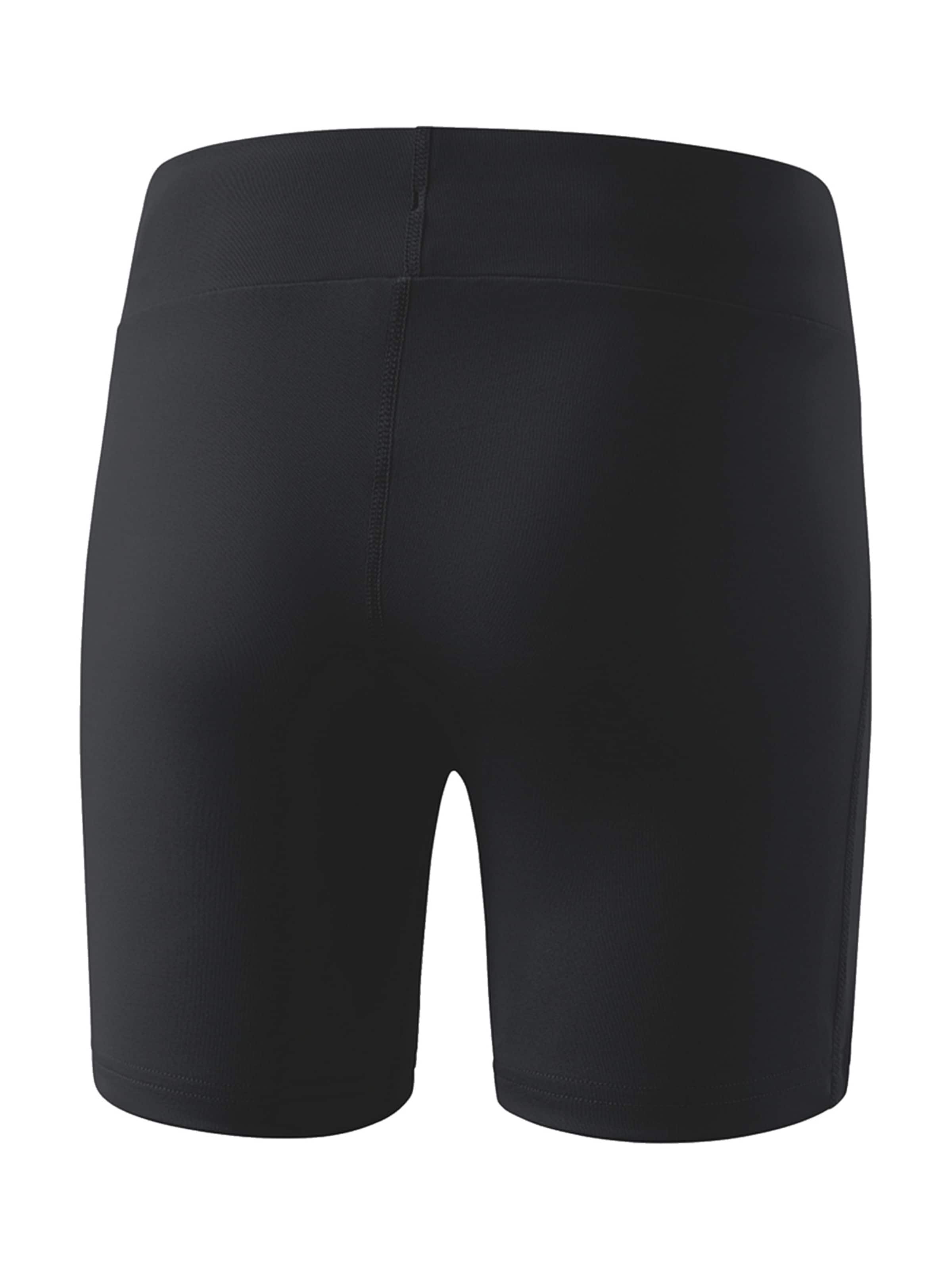 ERIMA Skinny Sportshorts in Schwarz