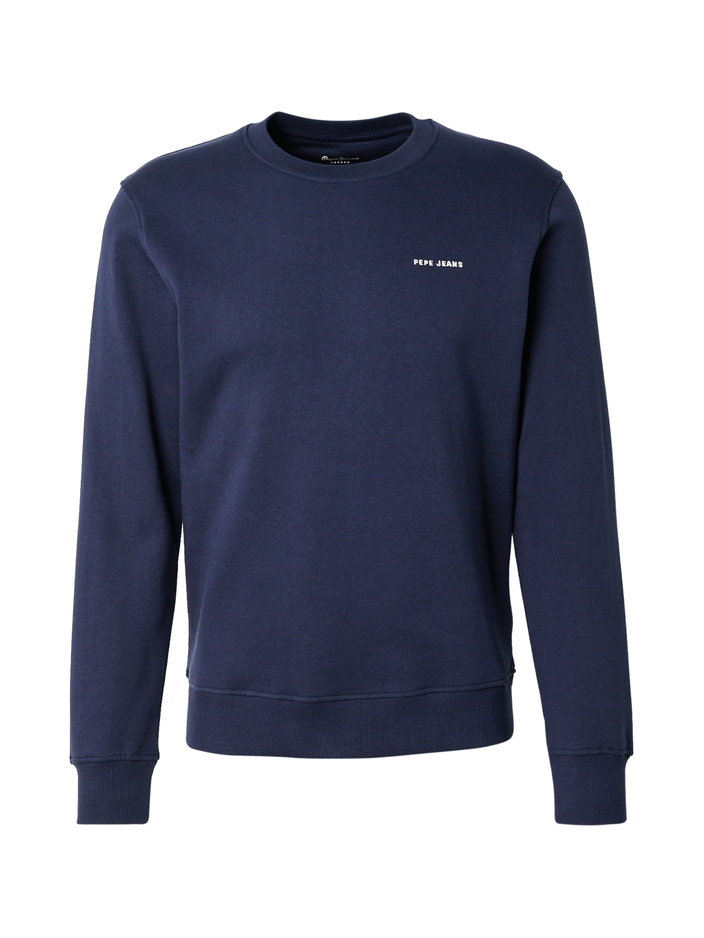 Pepe Jeans Суичър в синьо: отпред