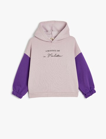 Koton Sweatshirt in Lila: voorkant