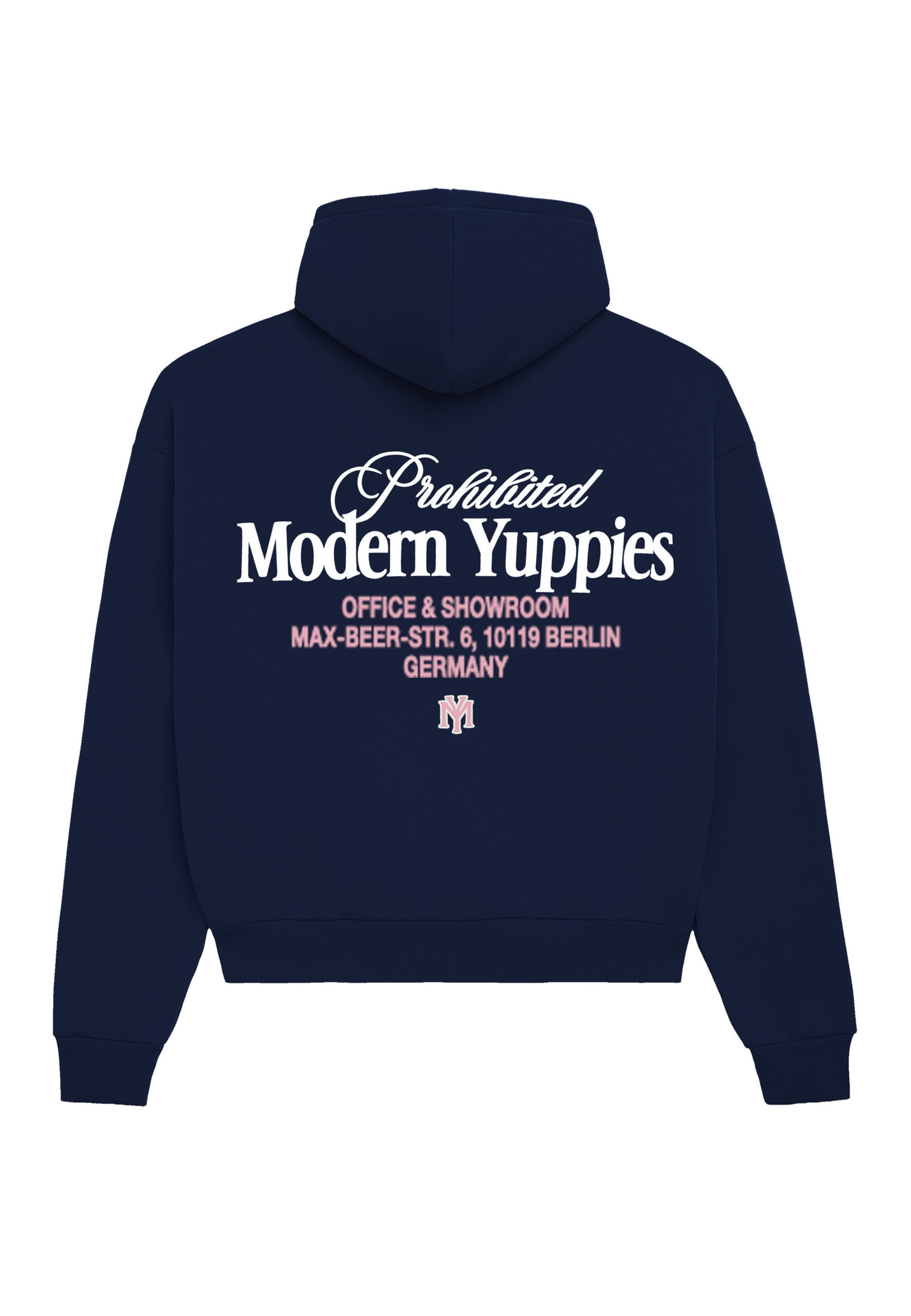 Prohibited Sweatshirt 'Modern Yuppie' in Blue: front