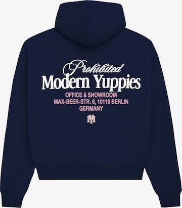 Prohibited Bluzka sportowa 'Modern Yuppie' w kolorze niebieski: przód