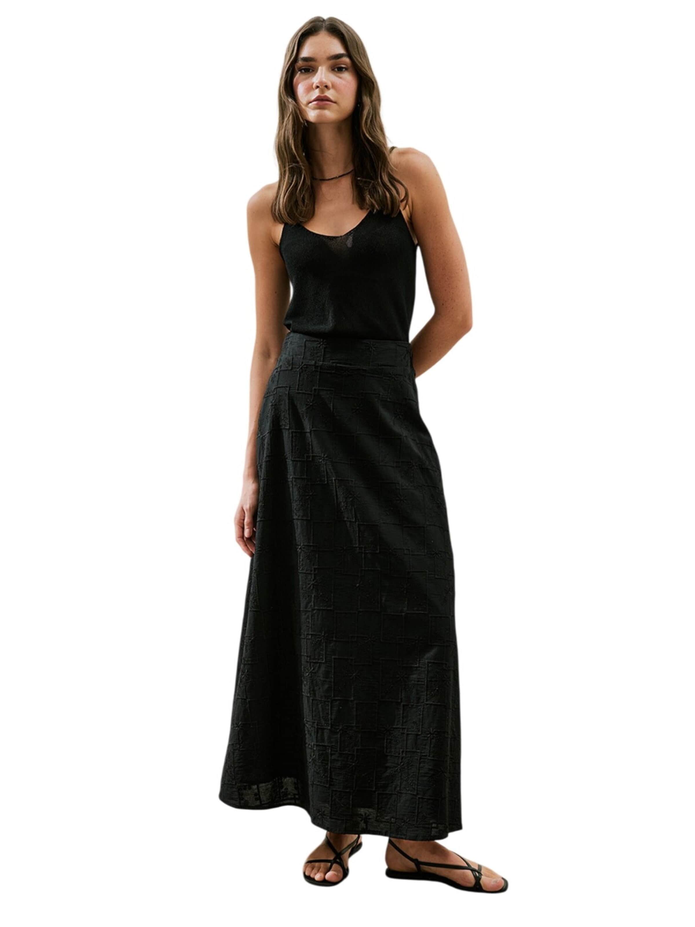MANUKA Skirt in Black: front